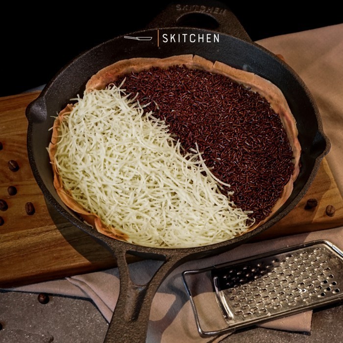 Skitchen Cast Iron Classic Skillet (Diameter 25 Cm)/Panci Cast Iron
