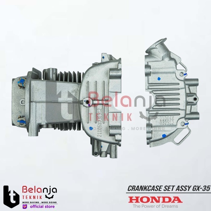 Honda Crankcase Set Assy Gx-35 Gx35 Umr 435 Mesin Potong Rumput Honda