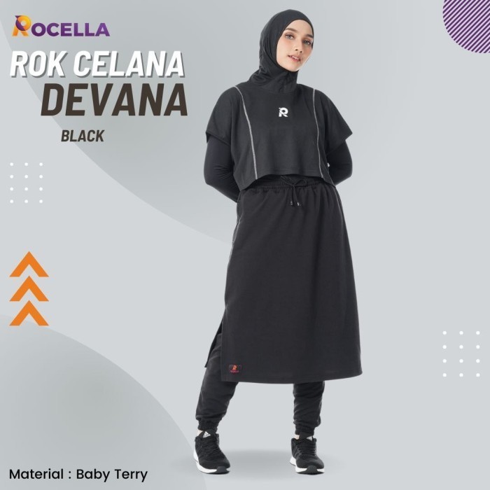 Rok Celana Olahraga Wanita Muslimah Size Jumbo Celana Rok Senam Sport