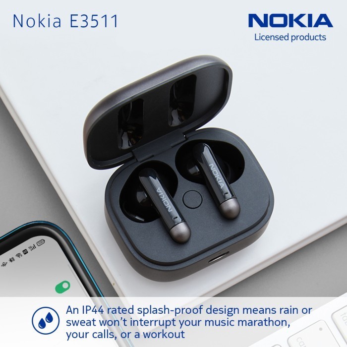 Nokia E3511 Anc True Wireless Earphones Tws Low Latency Hd - Blue