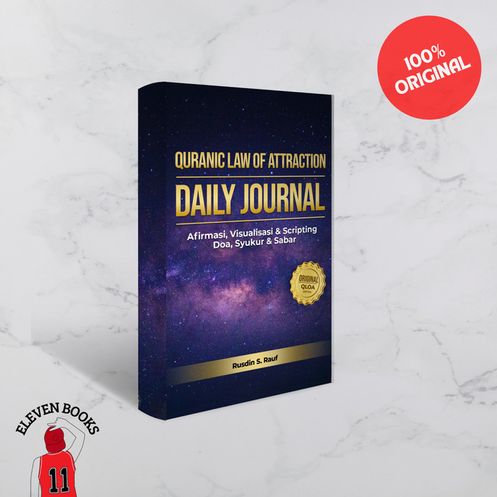 

Buku Original Quranic Law of Attraction Daily Journal - Rusdin Rauf