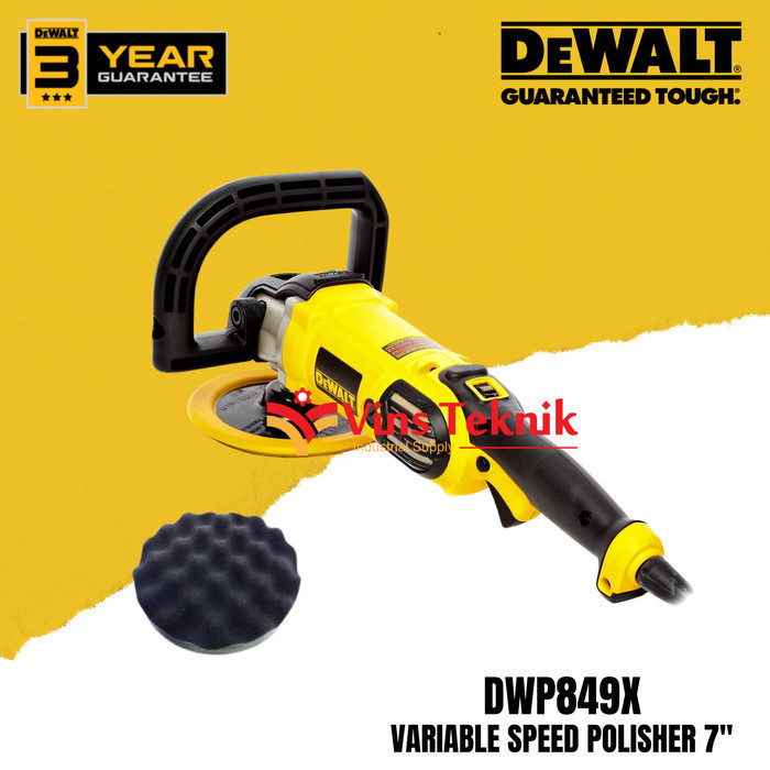 Dewalt Dwp849 X Mesin Poles Polisher Dewalt Dwp 849 X