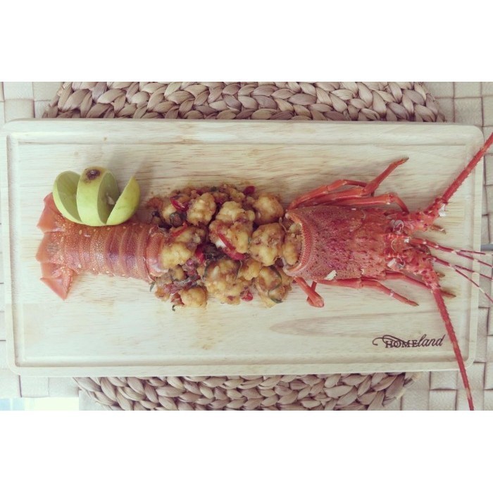 

Masakan Lobster Ilovbster Lobster Bumbu Telor Asin 1Kg Isi 10