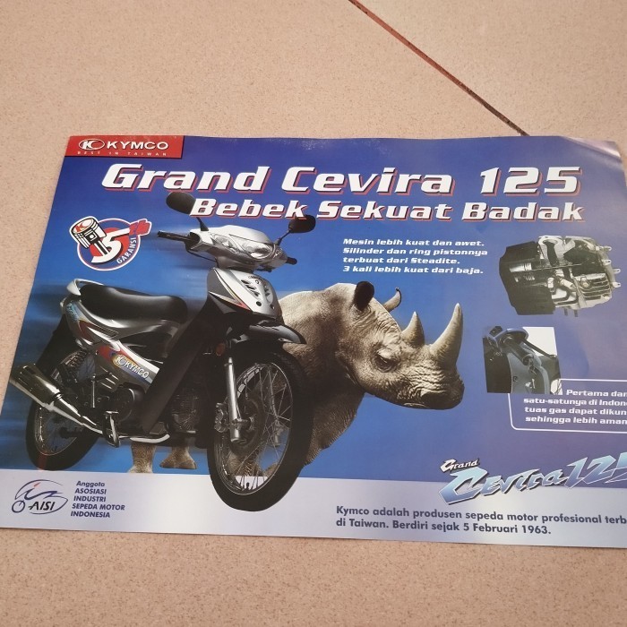 

Fs Brosur Kymco Grand Cevira 125