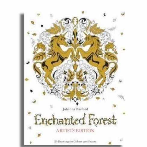 

Buku Mewarnai Dewasa Adult Colouring Enchanted Forest