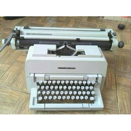 

TERMURAH - OLIVETTI LINEA 98 MANUAL 18" inch KERTAS A3, FOLIO - MESIN KETIK/TIK