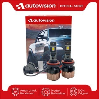 Lampu Mobil Led Autovision 3 Warna Tuner Rs H4 H/L (8-32V) 30/30W Termurah Terlaris Promo