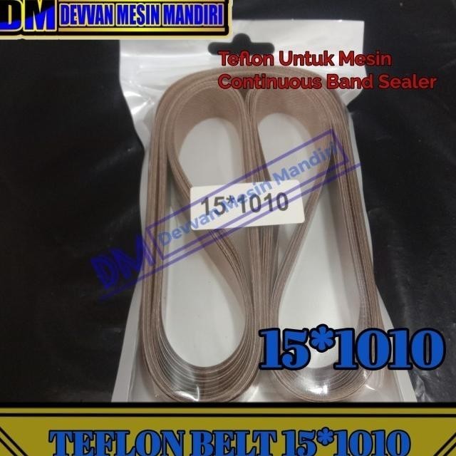 15mm x 1010mm Teflon Belt Sealing Belt Continuous Sealer  Murah