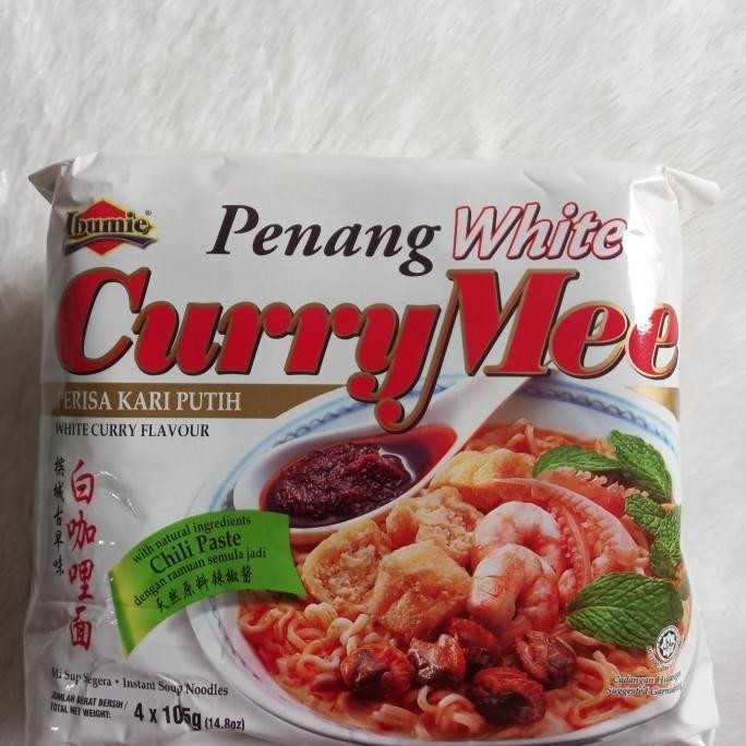 

Ibumie Penang White Curry Mee/ Mie Instant Rasa Kari Putih GM