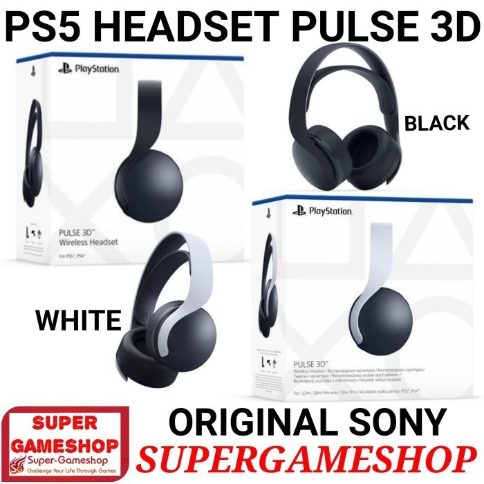Sony Pulse 3D Wireless Headset Ps4 Ps5 Headset Wireless