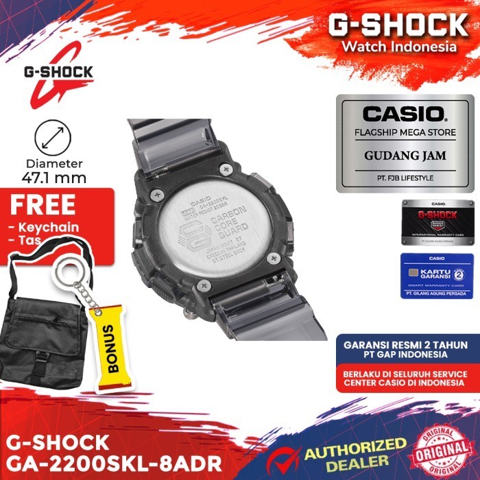 G-Shock Gshock Ga-2200Skl-8Adr Ga-2200Skl Ga-2200 Ga2200Skl Ga 2200Skl Termurah Terlaris Promo