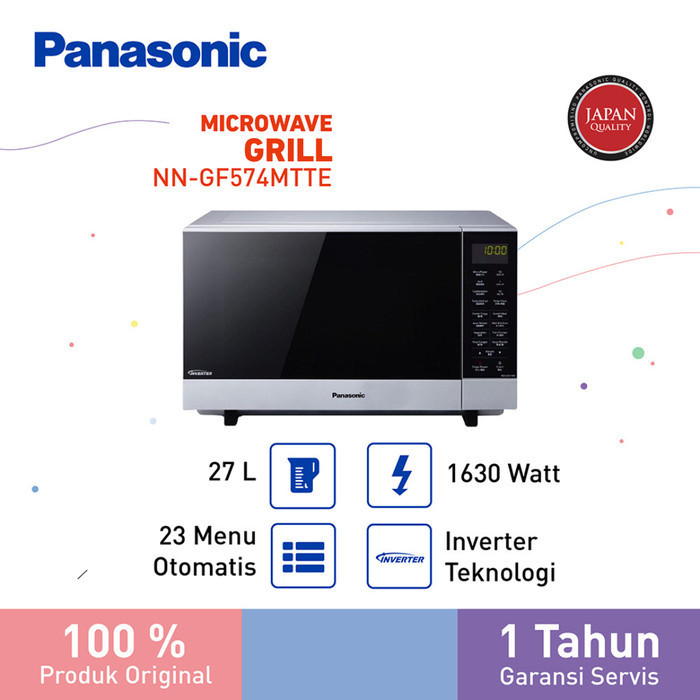 Panasonic Nn-Gf574Mtte Microwave Inverter [27 L]