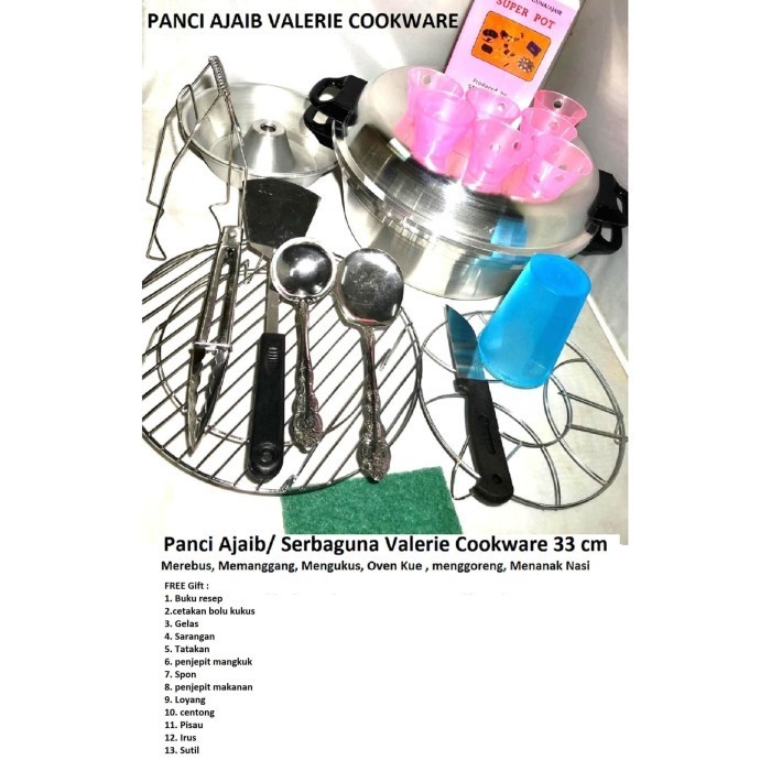 Panci Ajaib Valerie / Serbaguna/Tatung/Ajaib