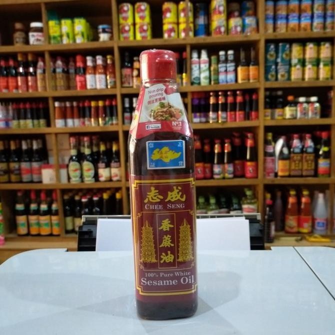 

[Gojek-Only] Minyak Wijen Pagoda Chee Seng Sesame Oil 375ml Singapore DS76