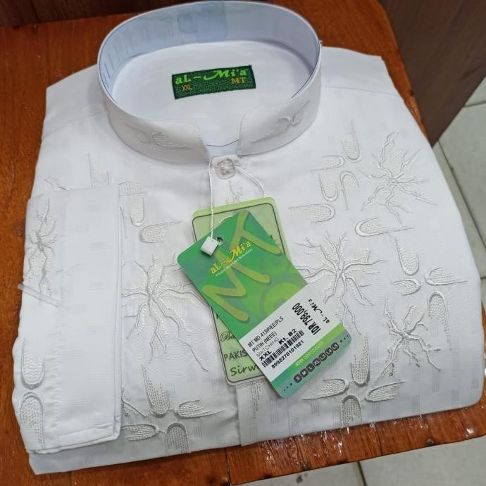 Baju Koko Al Mia Mt Original(Putih)