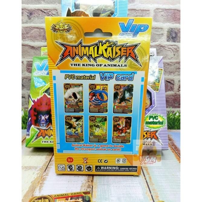 VIP Kartu Animal Kaisar Set Kartu Mainan Animal Kaisar VIP kartu tebal rickostore