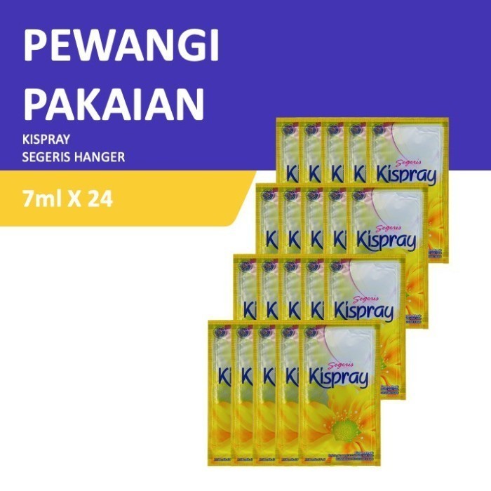 kispray segeris refill 24 sachet