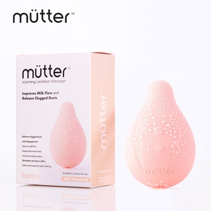 Mutter Warming Lactation Massager Alat Pijat Laktasi Asi