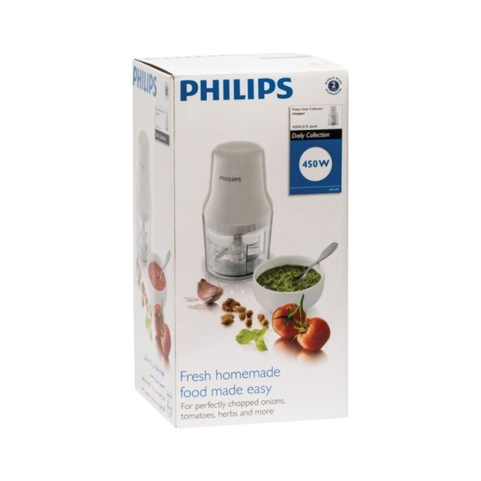 Philips Hr1393/00 Chopper Electric 700Ml Hr1393 Hr 1393 Garansi Resmi