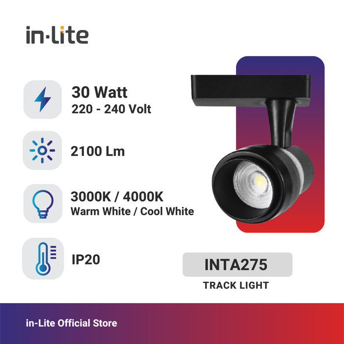 In-Lite Track Light Inta275