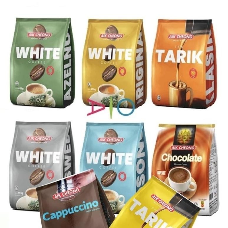 

AIK CHEONG White Coffee | Cafe Art Chocolate | Teh Tarik