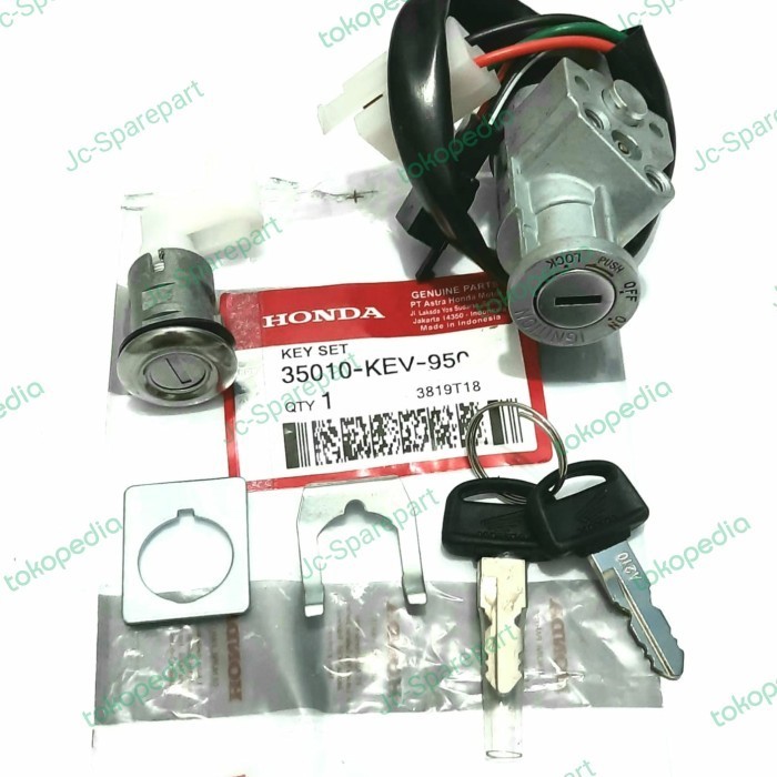 KUNCI KONTAK SET BUAT MOTOR HONDA SUPRA X LAMA, SUPRA FIT