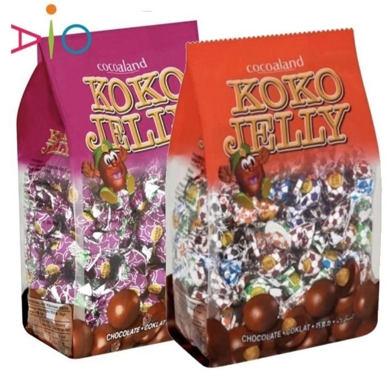 

Cocoaland Chocolate Koko Jelly ( Raisin / Peanut ) 750g