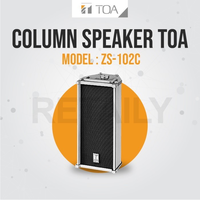 Column Speaker Toa Speaker Kolom Model Zs-102C Garansi Resmi