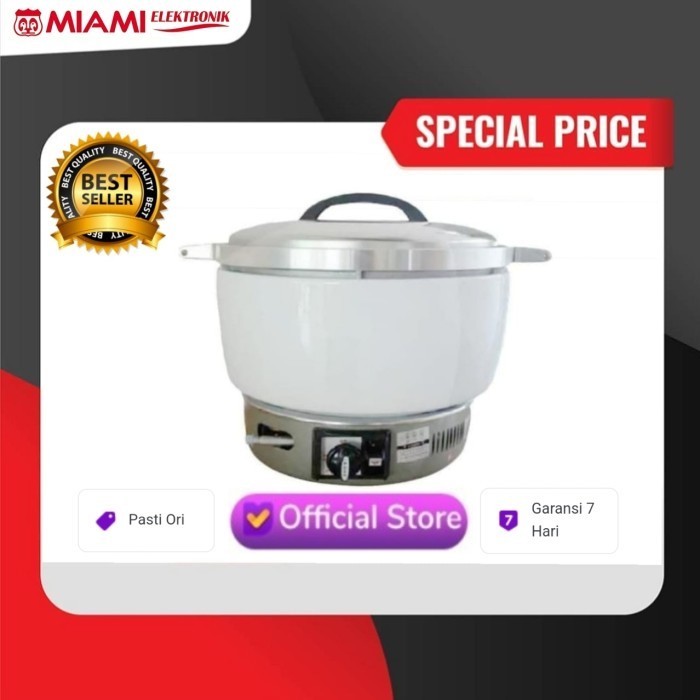 Penanak Nasi Getra/ Gas Rice Cooker Getra Mb80Rb/ Mb 80Rb