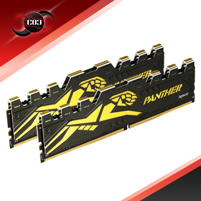 Apacer Panther Ddr4 Pc25600 3200Mhz 16Gb Dual Channel (2X8Gb)
