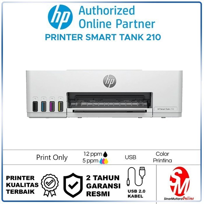 Printer Hp 210 Smart Tank Print Only