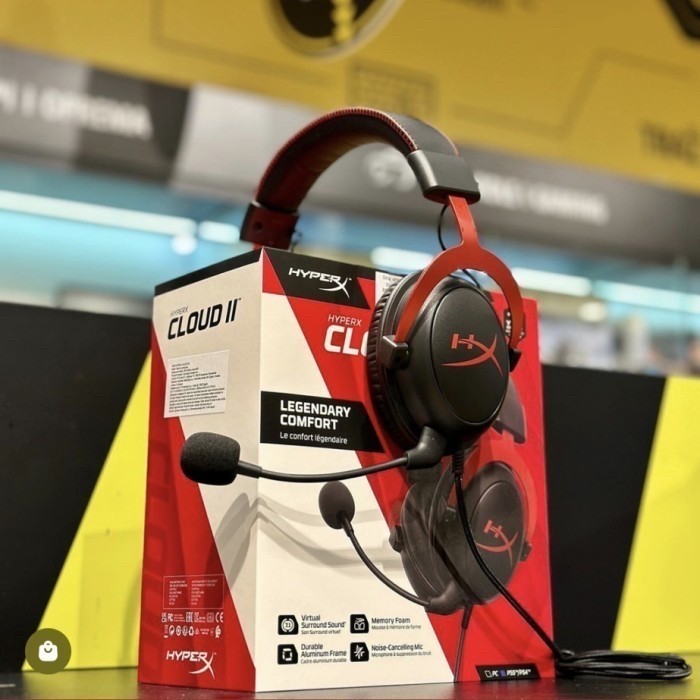 Hyperx Cloud Ii Gaming Headset Kingston Hyper X Cloud 2 Headphone Game