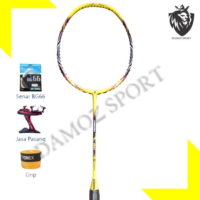 Raket Badminton Bulutangkis KARAKAL COMANDO 80 Original