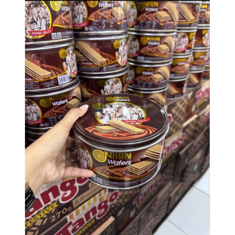 

ECER NISSIN WAFER CHOCO MINI 190gr diskon 10% shopee live dan shopee video