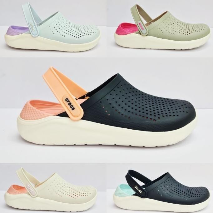 Crocs Literide Clog Woman/Sandal Wanita/Sandal Bakpao Wanita