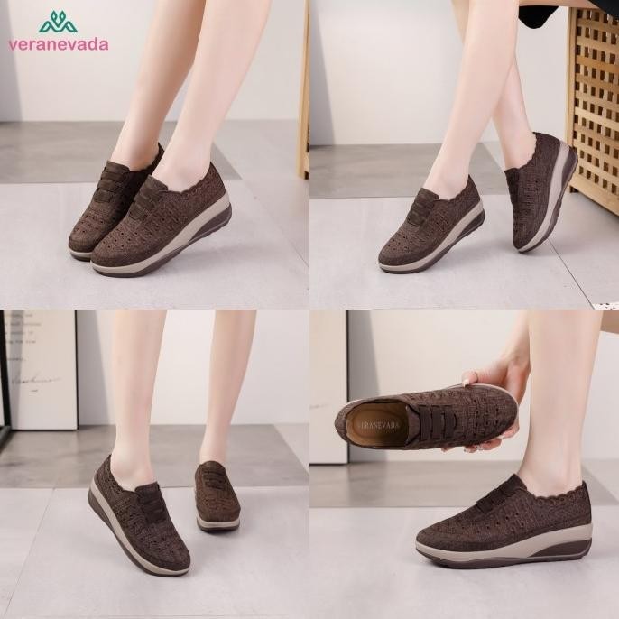 Vera Nevada Sepatu Wedges Wanita Shoes Vn1238
