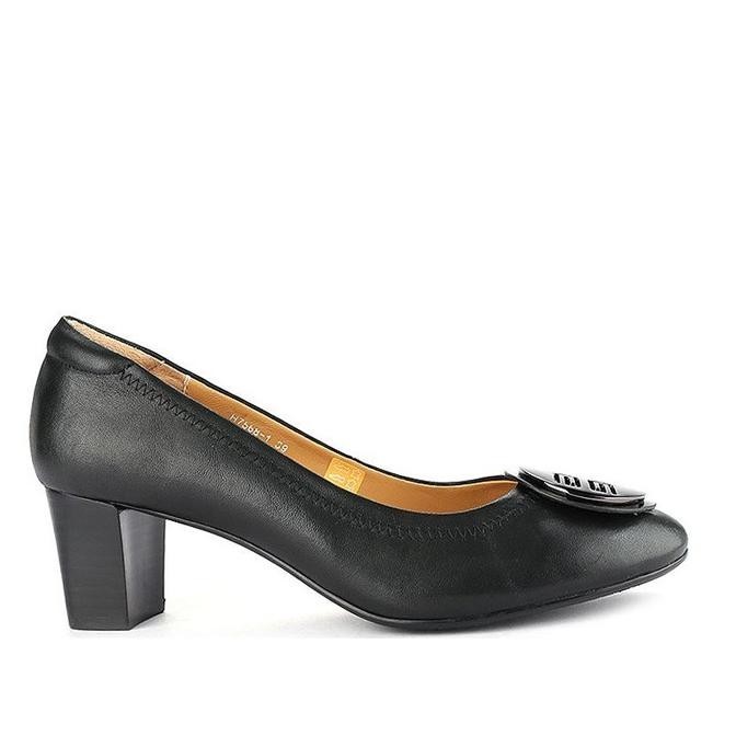 Sepatu Heels Wanita Andrew Hardine Black (H7568-1)