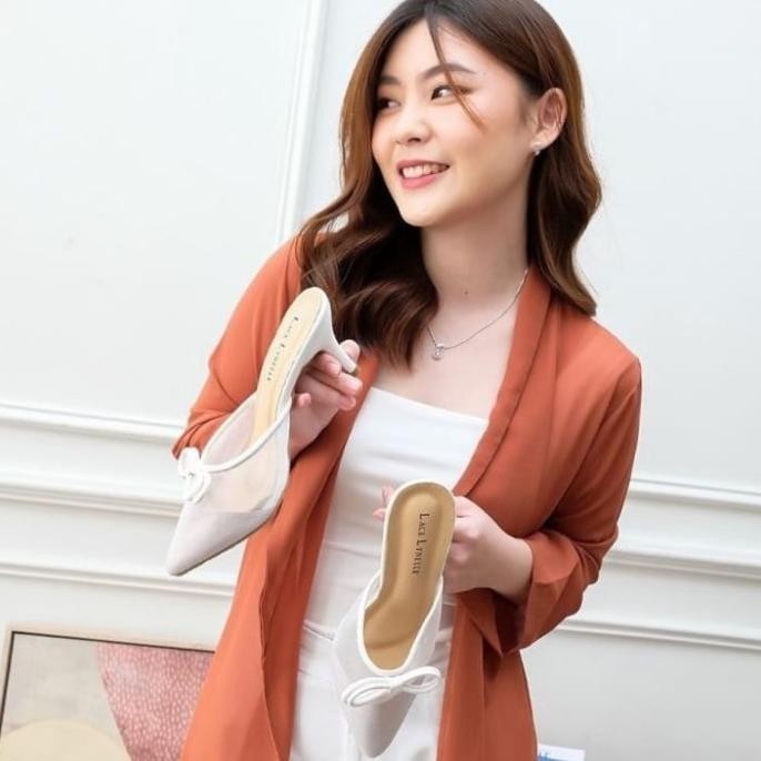 Sepatu Pesta Wanita Hak Tinggi Heels High Heels Hak Selop