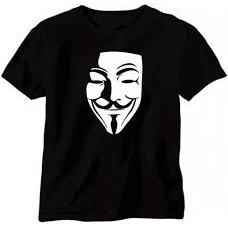 Kaos Pria Wanita Acab Hacker Anonymous