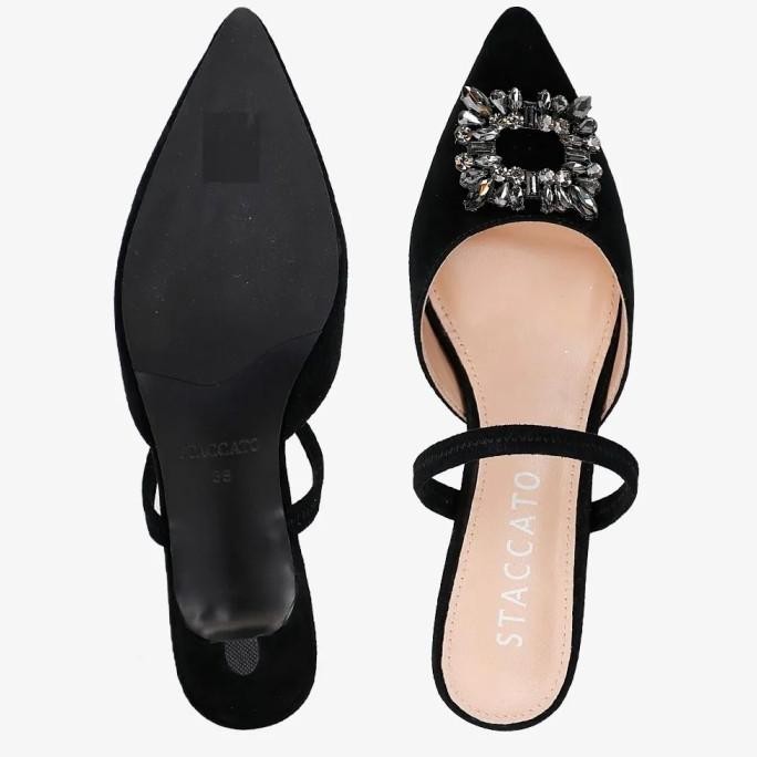 Staccato A5126-005 Woman Heels Original Sepatu Heels Wanita - Black
