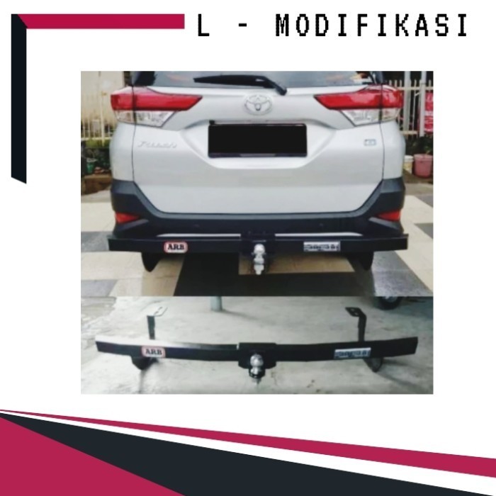 TOWING/TANDUK PENGAMAN BEMPER BELAKANG RUSH 2018-2022 ARB