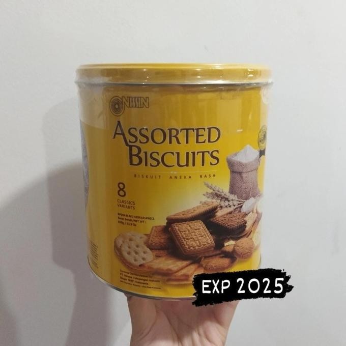

Biskuit Lebaran Nissin Assorted Yellow 650gr/Biskuit Kaleng Nissin TP