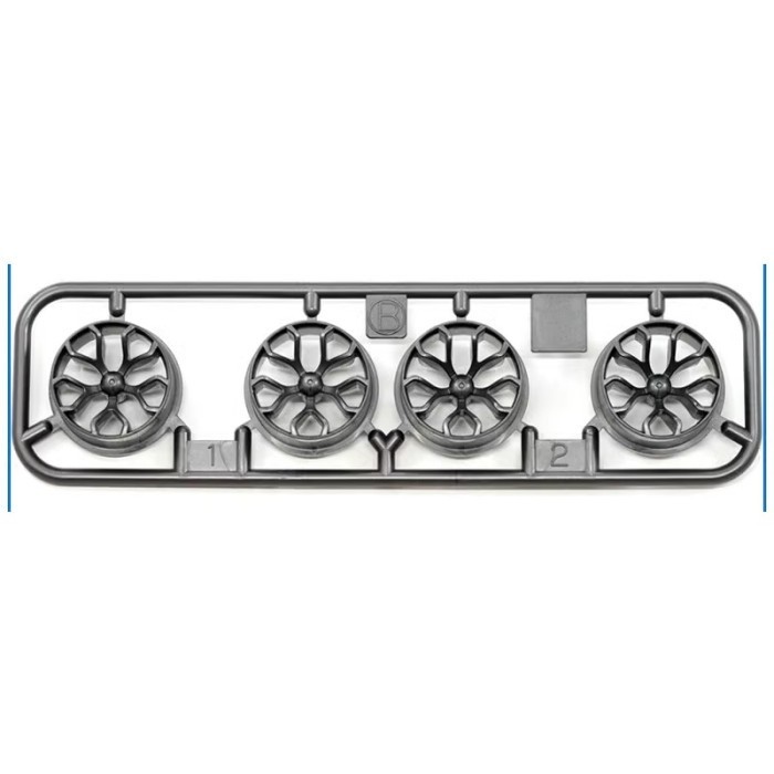 TAMIYA LOW PROFILES WHEEL SET Y SPOKE / PELEK Y SPOKE (MEDIUM)