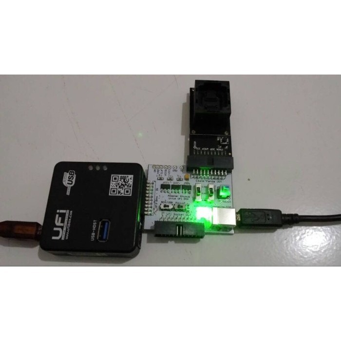 New Adapter Khusus Ufi Box Direct Isp Emmc Converter Ke Panda Emate Socket