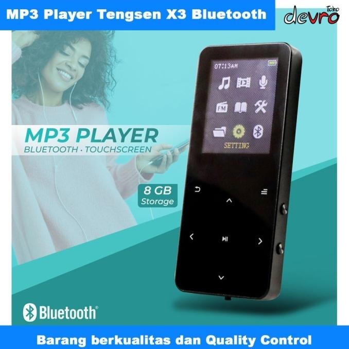 Dap Mp3 Player Digital Audio Player Bluetooth 8Gb - Redant X3