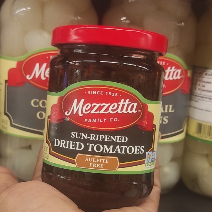 

Silahkan Order] MEZZETTA SUN DRIED TOMATO IN OLIVE 8 OZ