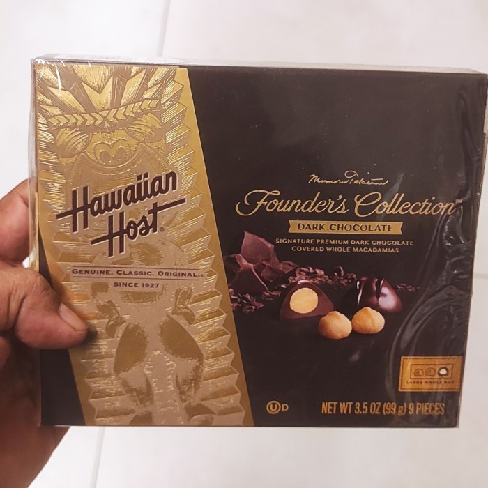 

Ready oke] HAWAILAN HOST FOUNDER DARK CHOCOLATE 99 GR