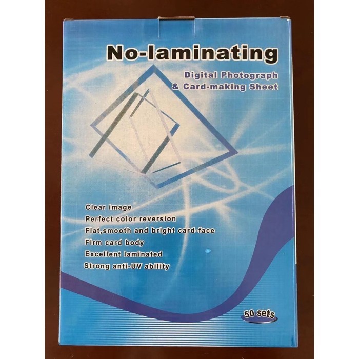 

BARANG TERLARIS Kertas PVC ID CARD INSTAN 0,96mm, Tebal. 25setbahan pembuat id card