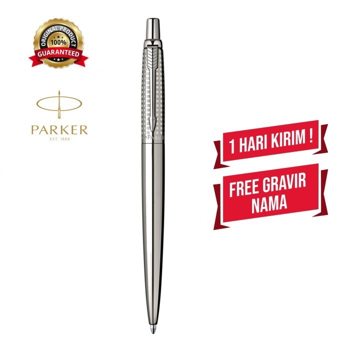 

Parker Jotter Premium Ballpoint Shiny Chiselled Stainless Steel