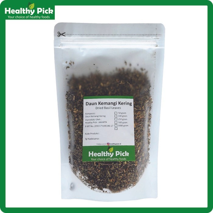 

Basil Leaves / Daun Kemangi / Daun Kemangi Kering 1kg / 1000gr